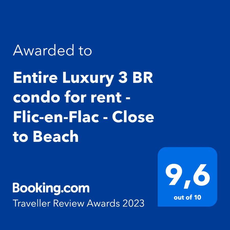 Entire Luxury 3 Bedroom Condo For Rent - Flic-En-Flac - Close To Beach المظهر الخارجي الصورة